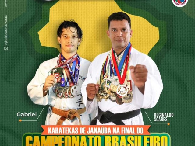 PAI E FILHO NA GRANDE FINAL DO CAMPEONATO BRASILEIRO DE KARATE 2023